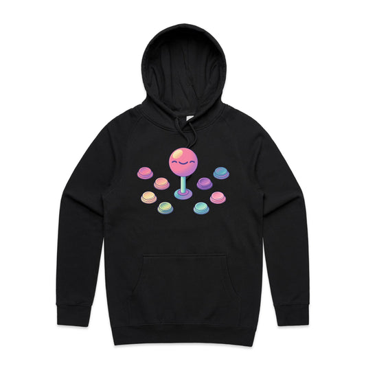 Be Arcade, Be Very Arcade - Unisex Hoodie- Cool Graphic T-Shirts- Retro T-Shirts - Nostalgia Threads