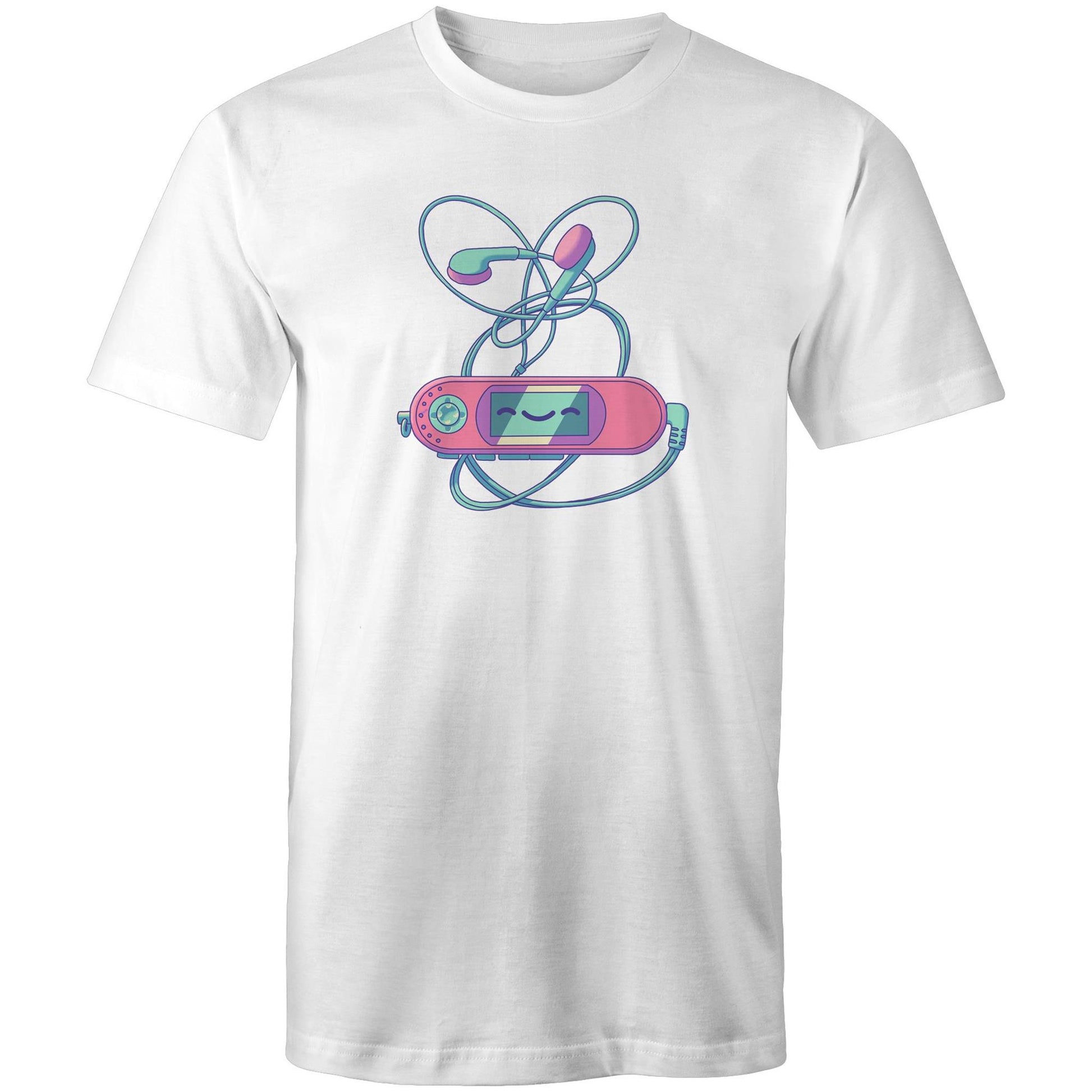 Mp3 & Easy - Men's Tee- Cool Graphic T-Shirts- Retro T-Shirts - Nostalgia Threads