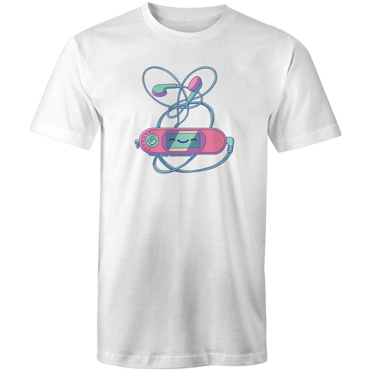 Mp3 & Easy - Men's Tee- Cool Graphic T-Shirts- Retro T-Shirts - Nostalgia Threads