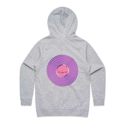 update alt-text with template Space, the Vinyl Frontier - Women's Hoodie- Cool Graphic T-Shirts- Retro T-Shirts - Nostalgia Threads