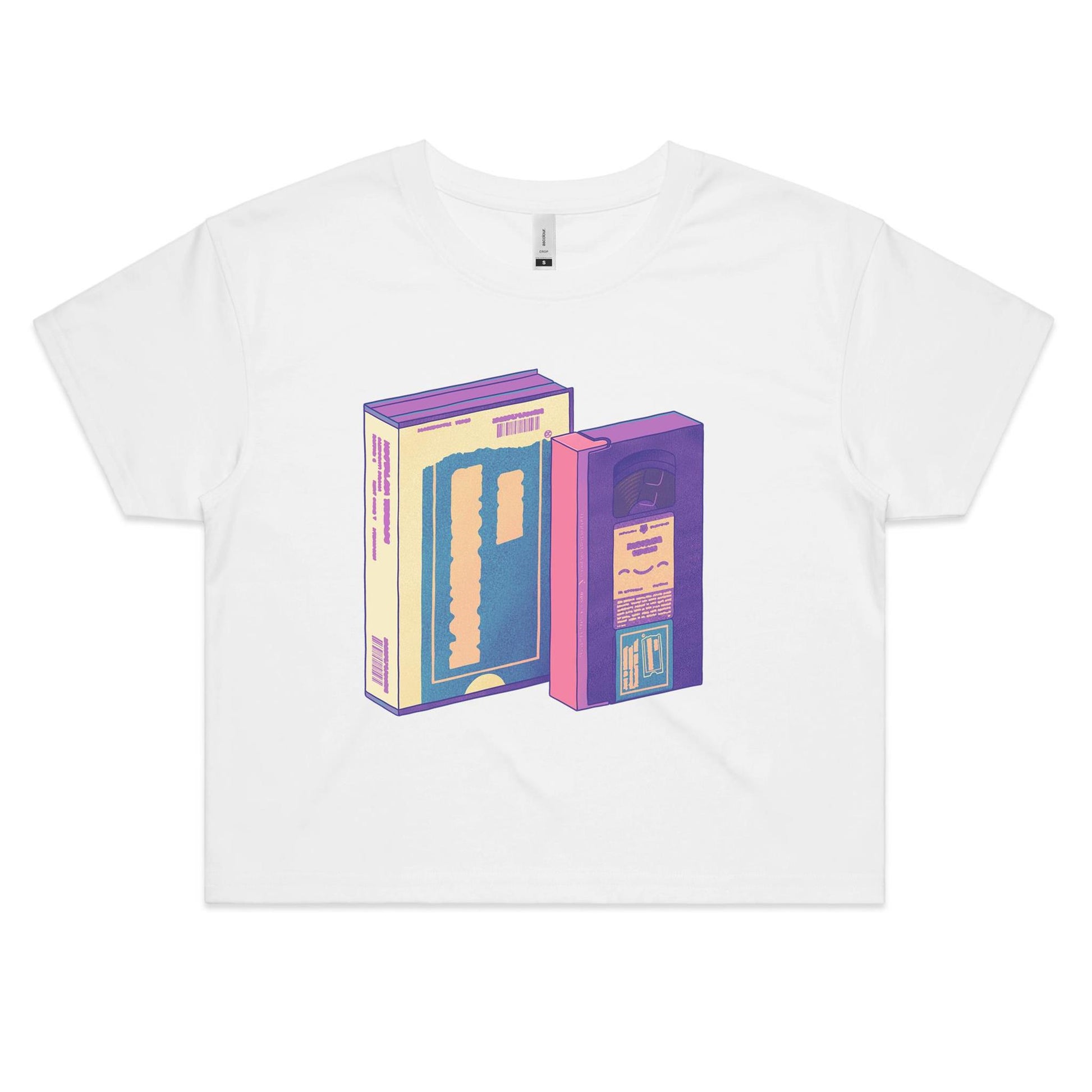 update alt-text with template Rental Health Day - Women's Crop Tee- Cool Graphic T-Shirts- Retro T-Shirts - Nostalgia Threads