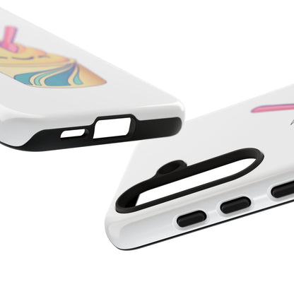 Cute Ice Cream Phone Case, Soft Serve Cup Cover, Fun Gift for Ice Cream Lovers, Summer Vibe Accessory, Adorable Cell Phone Protection