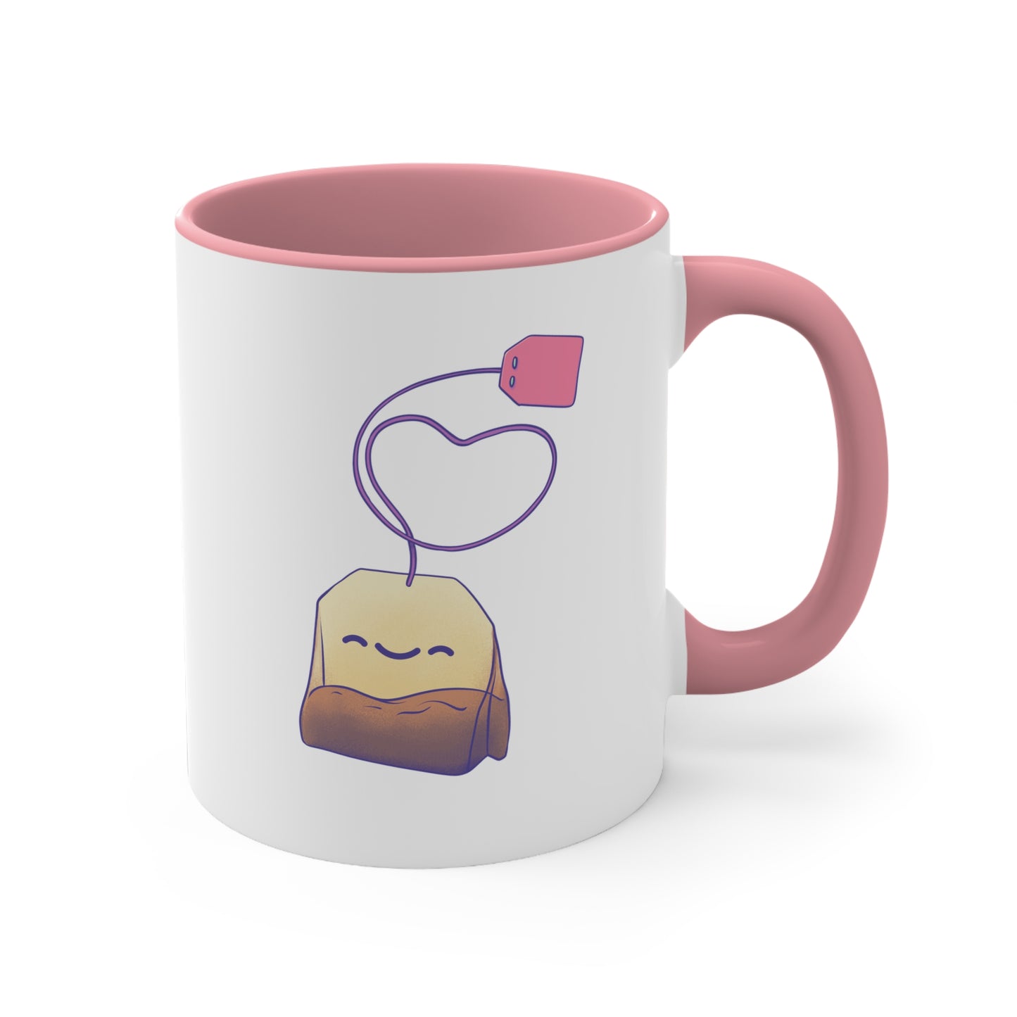 Tea Mug - Colourful Accent 'Footloose & Fancy Tea'
