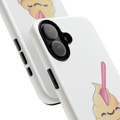 Cute Ice Cream Phone Case, Soft Serve Cup Cover, Fun Gift for Ice Cream Lovers, Summer Vibe Accessory, Adorable Cell Phone Protection