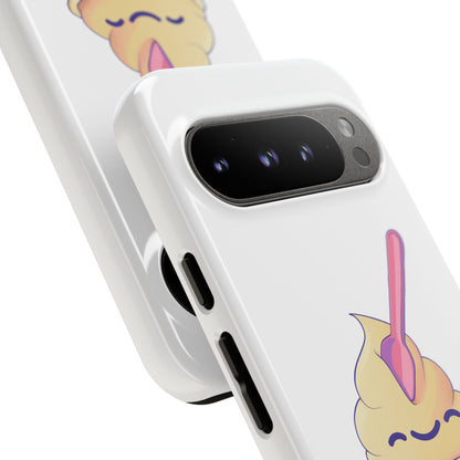 Cute Ice Cream Phone Case, Soft Serve Cup Cover, Fun Gift for Ice Cream Lovers, Summer Vibe Accessory, Adorable Cell Phone Protection