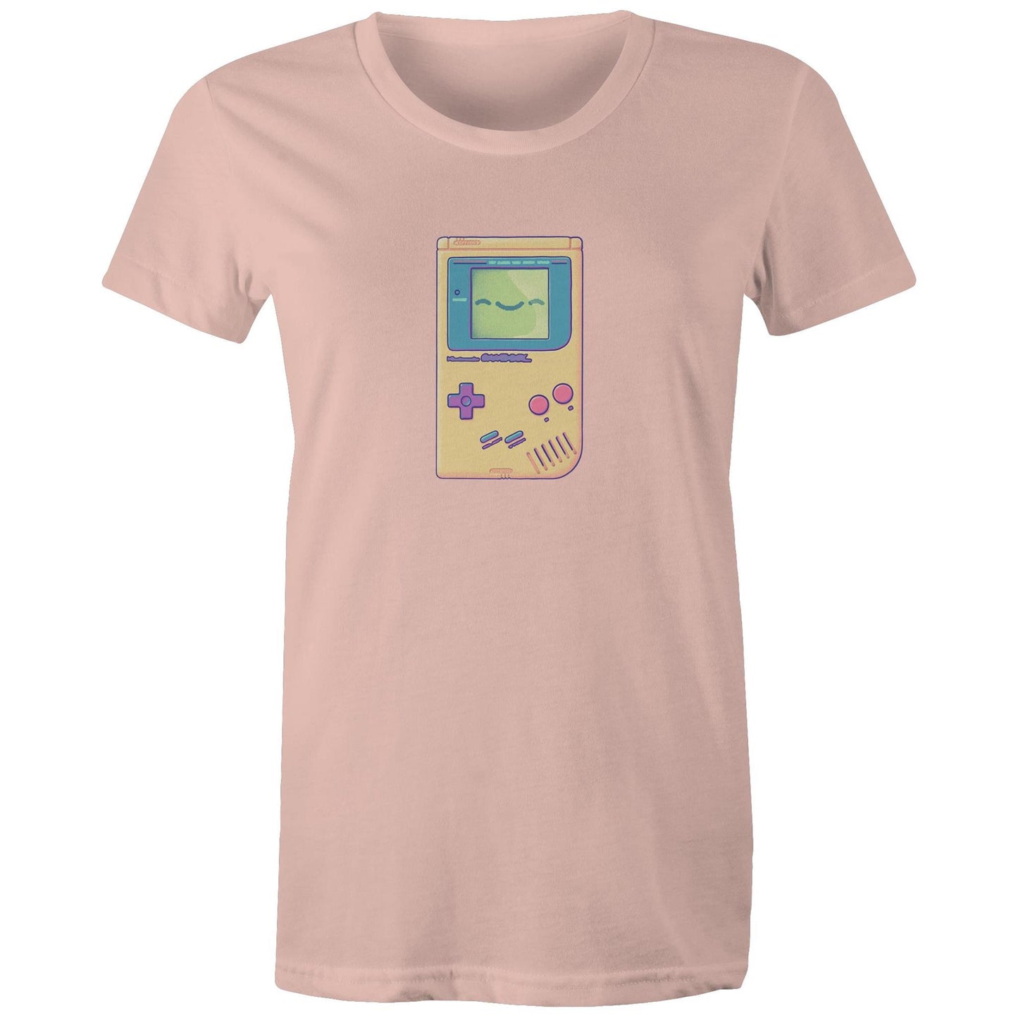 update alt-text with template Glad you Game - Women's Tee- Cool Graphic T-Shirts- Retro T-Shirts - Nostalgia Threads
