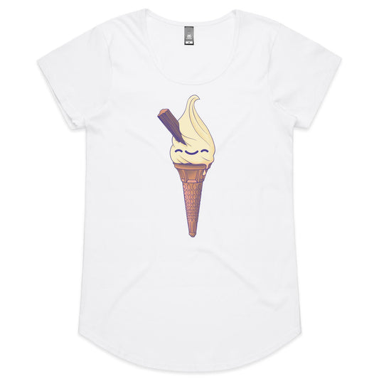 Hold the Cone - Women's Scoop Tee