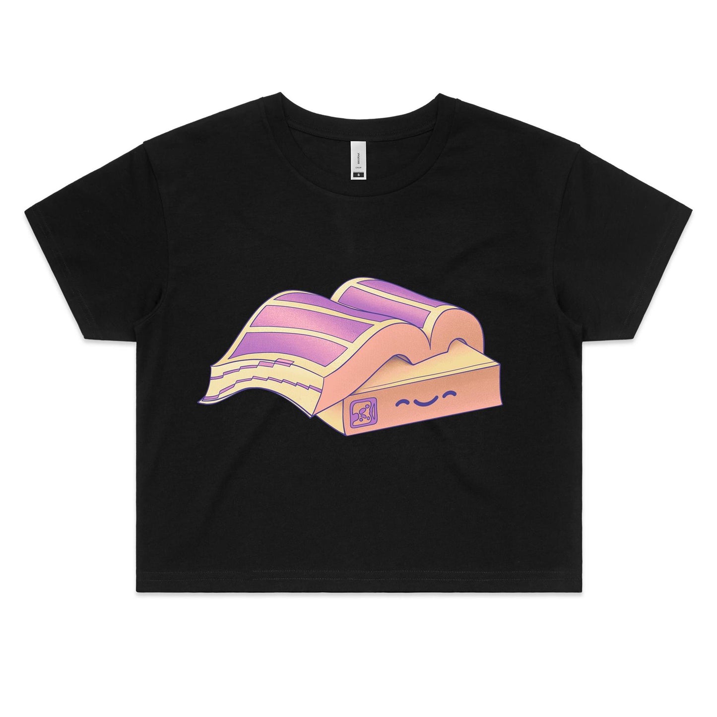 Book in the Day - Women's Crop Tee