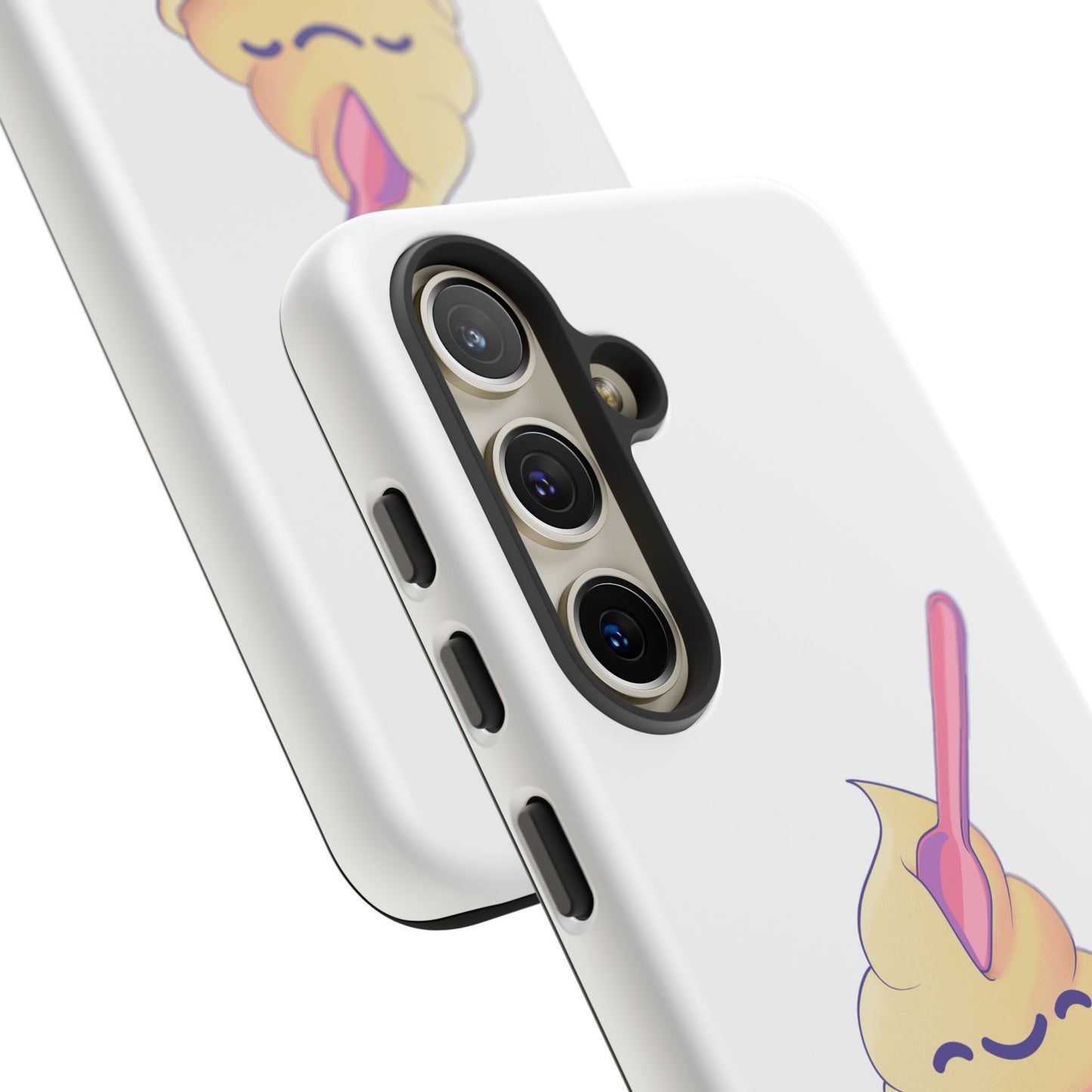 Cute Ice Cream Phone Case, Soft Serve Cup Cover, Fun Gift for Ice Cream Lovers, Summer Vibe Accessory, Adorable Cell Phone Protection