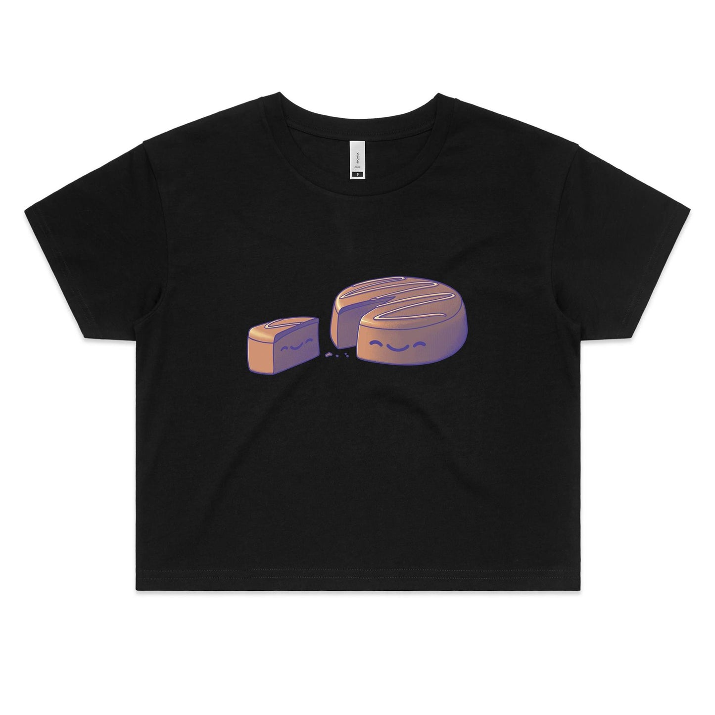 For Old Times' Cake - Women's Crop Tee