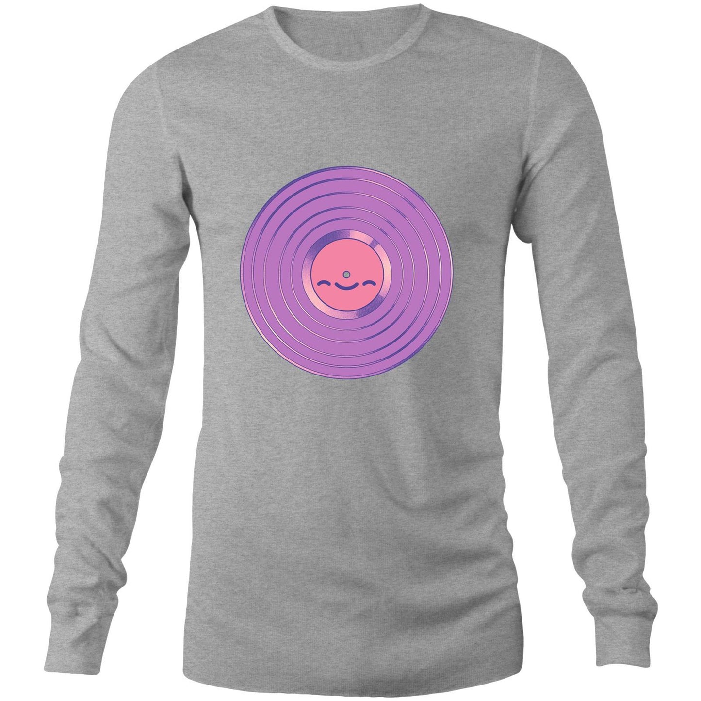 Space, the Vinyl Frontier - Men's Long Sleeve Tee