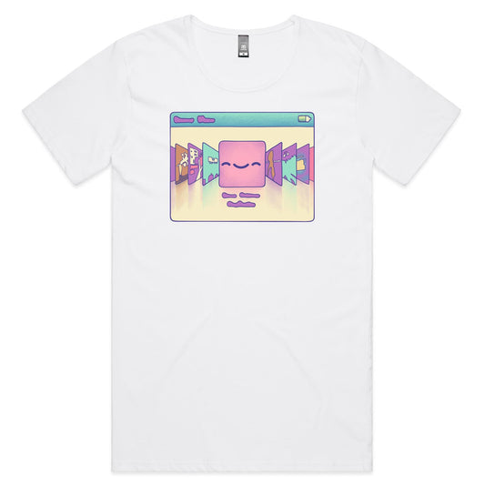 Face the Music - Men's Scoop Tee- Cool Graphic T-Shirts- Retro T-Shirts - Nostalgia Threads