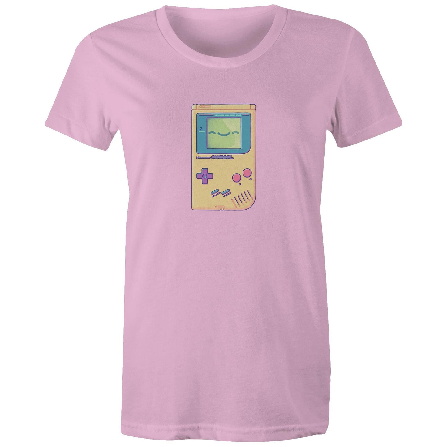 update alt-text with template Glad you Game - Women's Tee- Cool Graphic T-Shirts- Retro T-Shirts - Nostalgia Threads