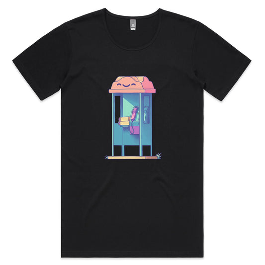 The Twilight Phone - Men's Scoop Tee- Cool Graphic T-Shirts- Retro T-Shirts - Nostalgia Threads