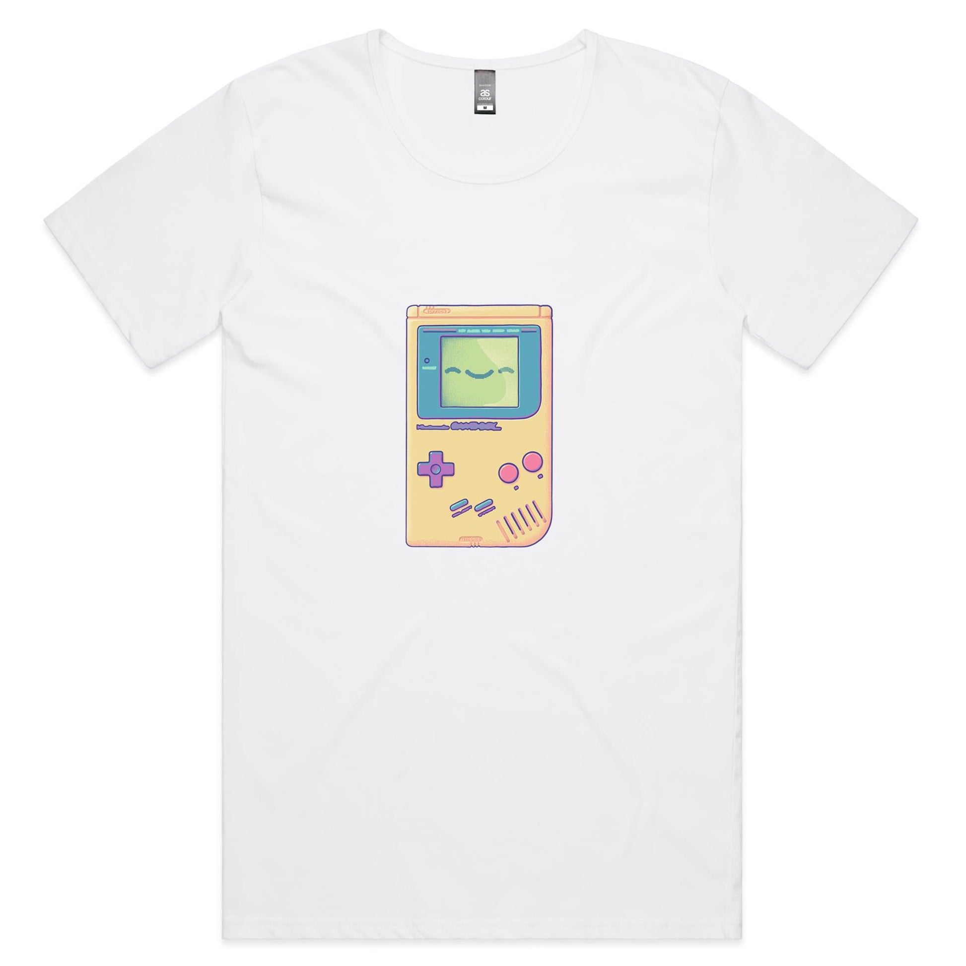 update alt-text with template Glad you Game - Men's Scoop Tee- Cool Graphic T-Shirts- Retro T-Shirts - Nostalgia Threads