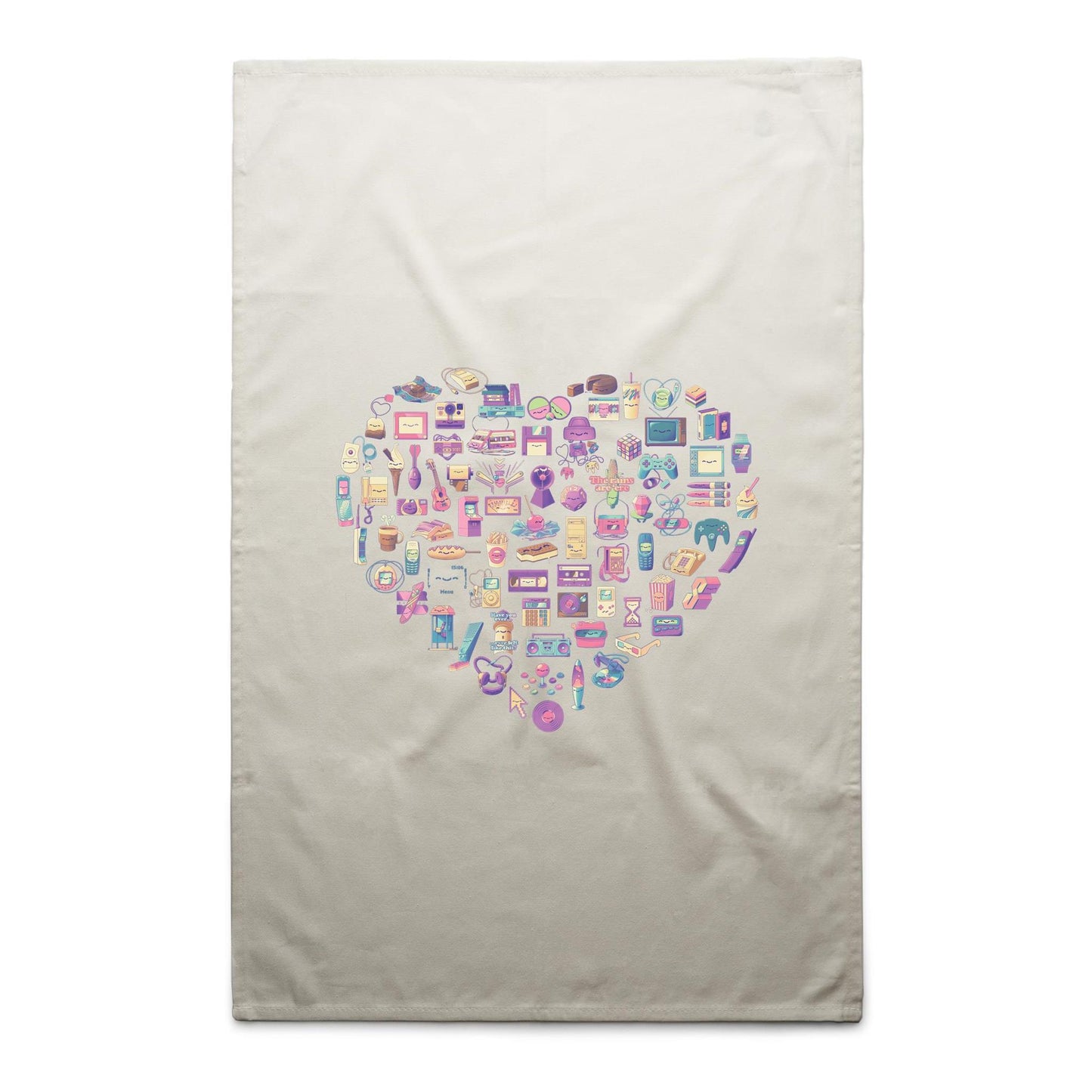 Art Shaped Box - Cotton Tea Towel