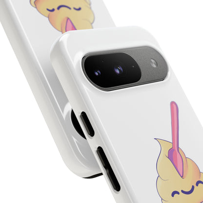 Cute Ice Cream Phone Case, Soft Serve Cup Cover, Fun Gift for Ice Cream Lovers, Summer Vibe Accessory, Adorable Cell Phone Protection