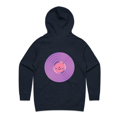 update alt-text with template Space, the Vinyl Frontier - Women's Hoodie- Cool Graphic T-Shirts- Retro T-Shirts - Nostalgia Threads