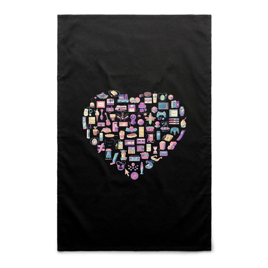 Art Shaped Box - Cotton Tea Towel