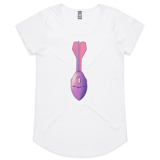 Throw Out on a Limb - Women's Scoop Tee