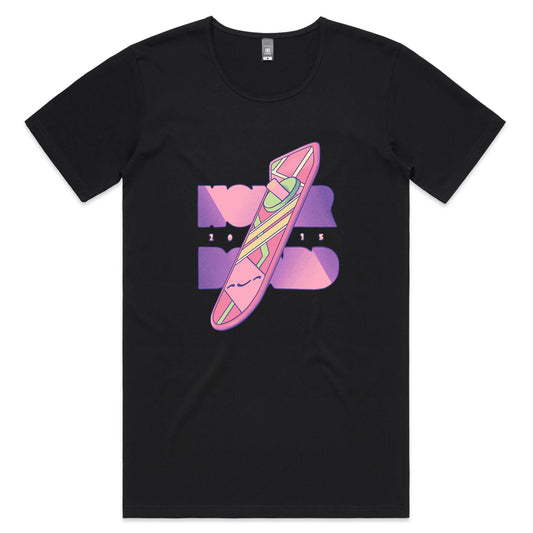 Time to say McFly - Men's Scoop Tee- Cool Graphic T-Shirts- Retro T-Shirts - Nostalgia Threads