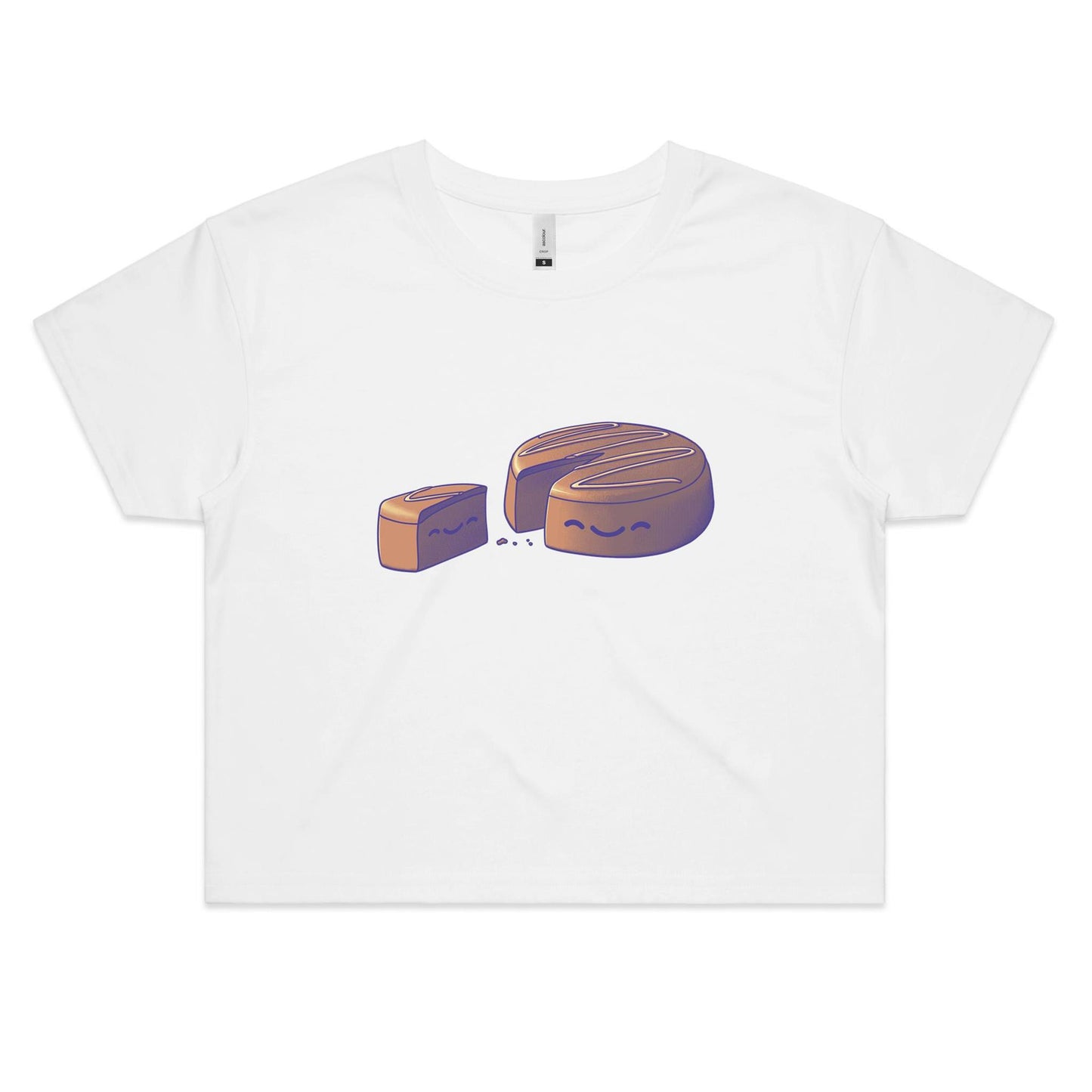 For Old Times' Cake - Women's Crop Tee