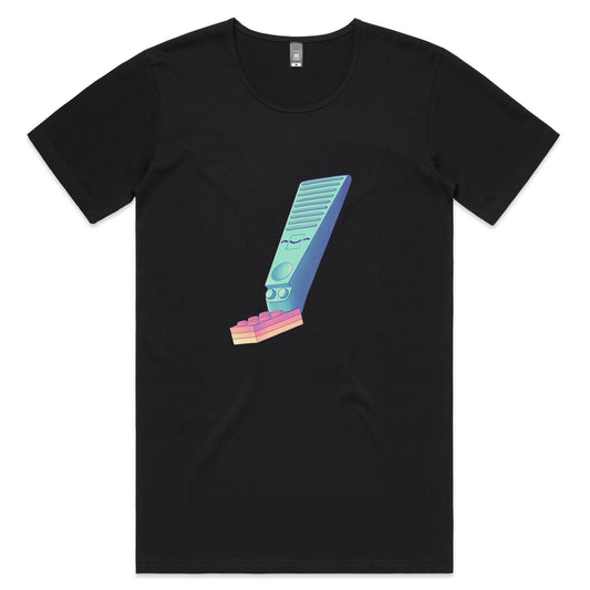Easy Brickings - Men's Scoop Tee- Cool Graphic T-Shirts- Retro T-Shirts - Nostalgia Threads