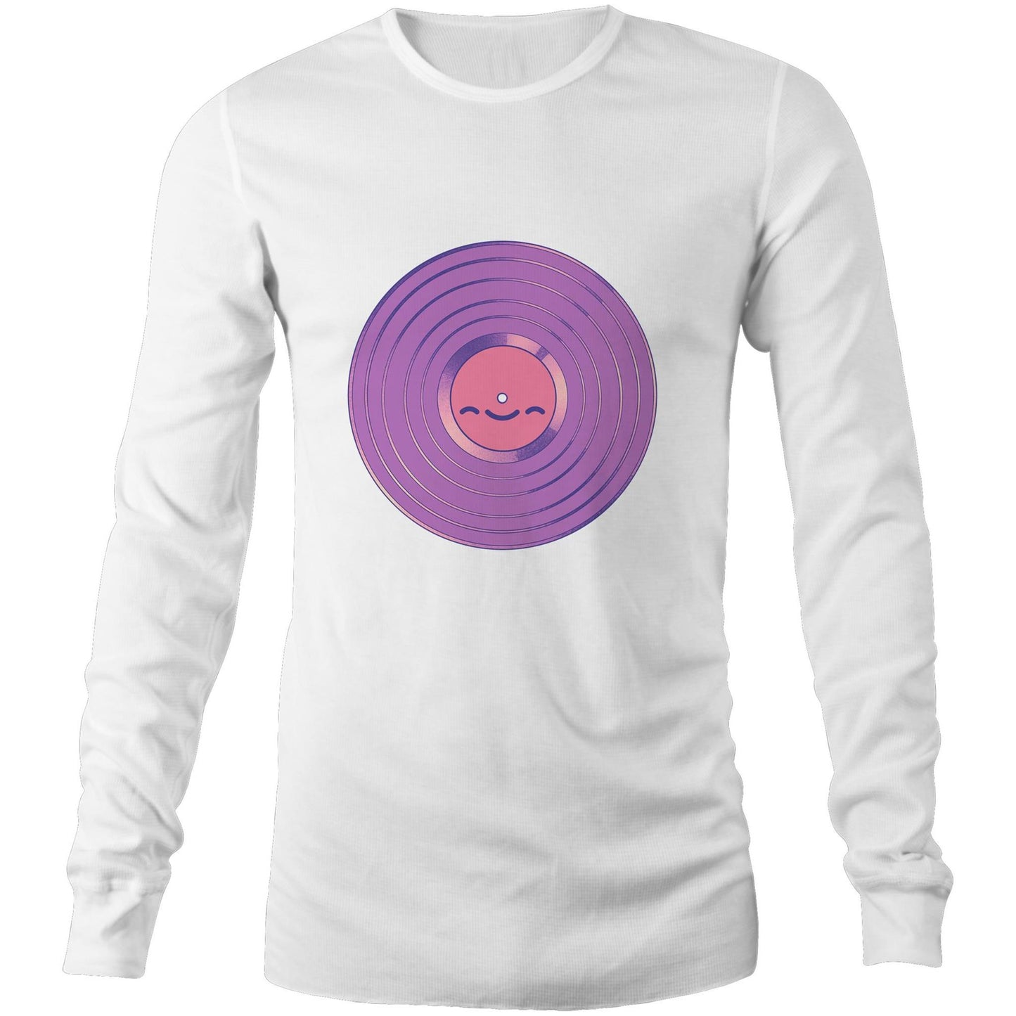 Space, the Vinyl Frontier - Men's Long Sleeve Tee