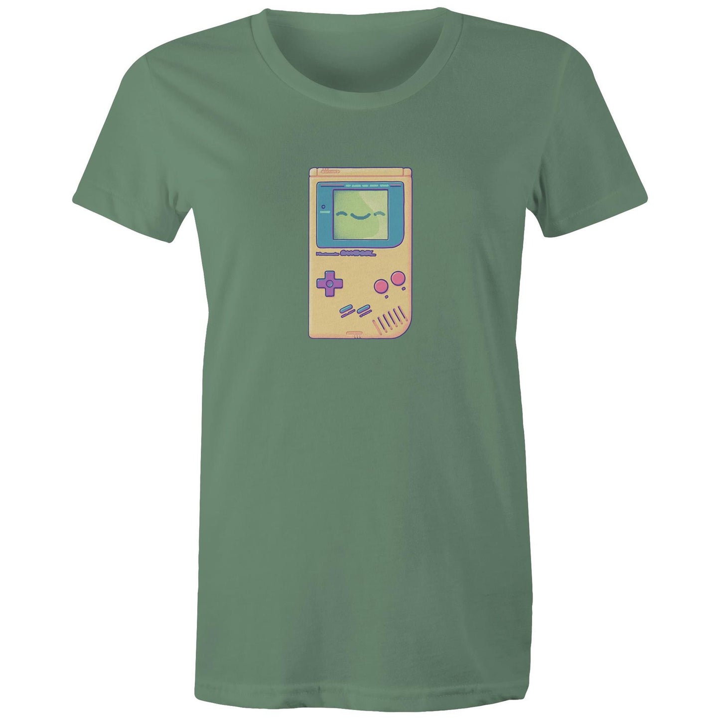 update alt-text with template Glad you Game - Women's Tee- Cool Graphic T-Shirts- Retro T-Shirts - Nostalgia Threads