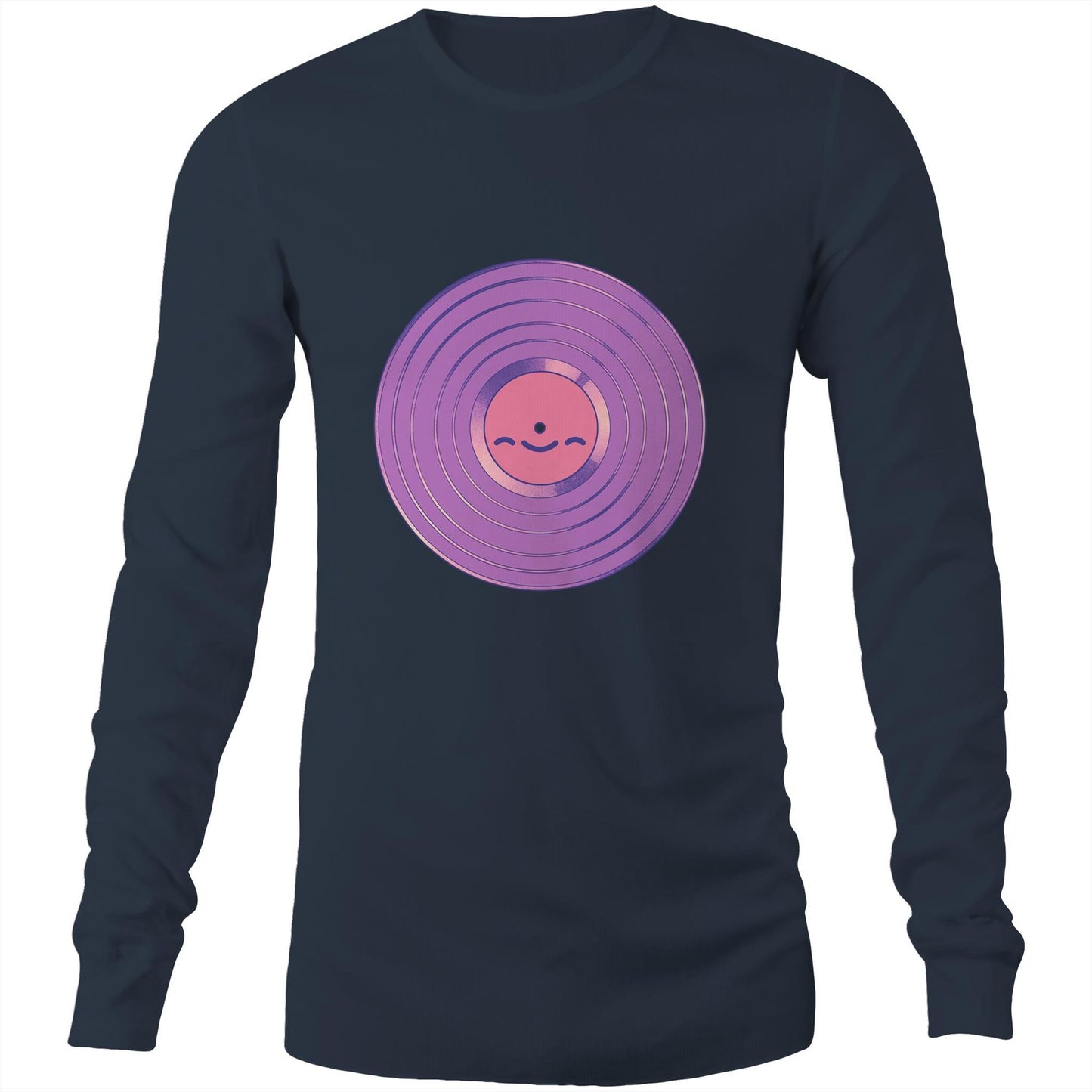 Space, the Vinyl Frontier - Men's Long Sleeve Tee